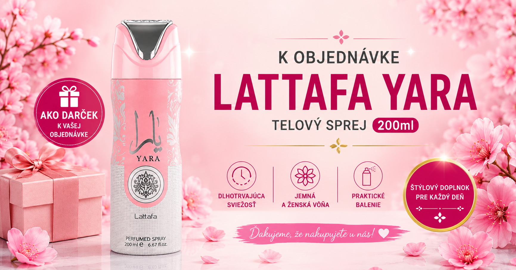 Darcek k objednávke